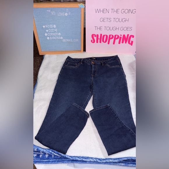 d. jeans Denim - d. jeans Women's Deep Indigo Skinny Jeans